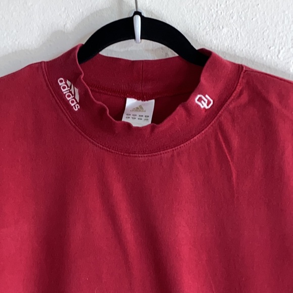 adidas Other - Adidas University of Oklahoma Mock Neck Shirt